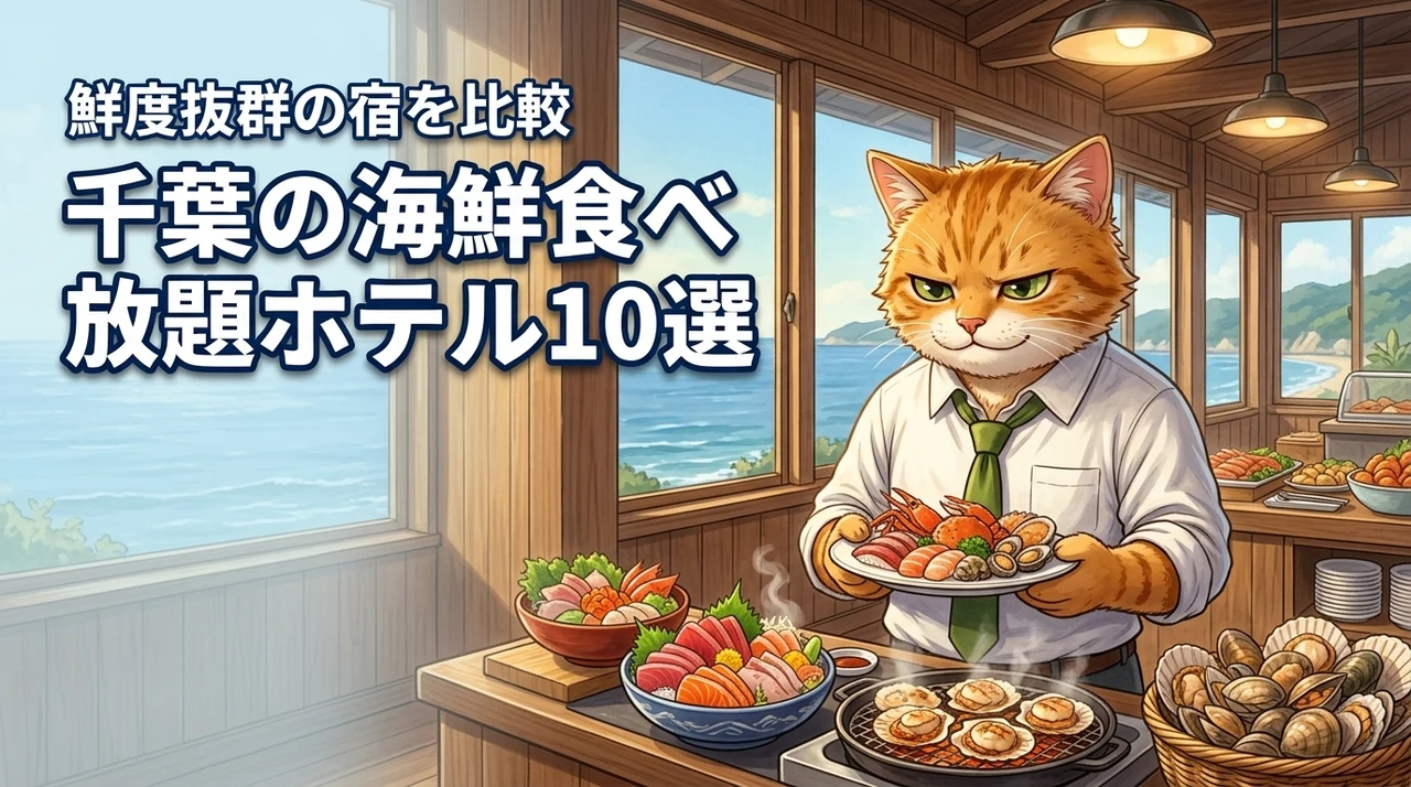千葉の海鮮食べ放題ホテルおすすめ10選！鮮度抜群の宿をプロが厳選して比較