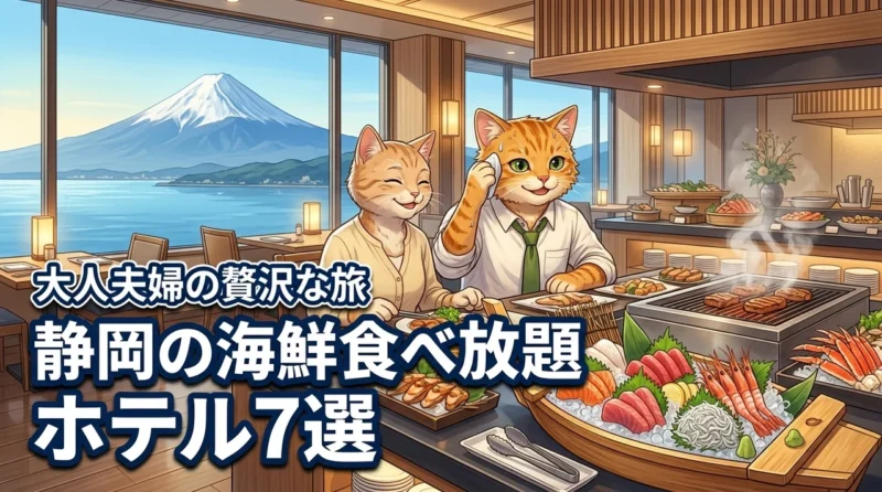 静岡の海鮮食べ放題ホテルならここ！大人夫婦が贅沢に満喫できる評判の宿7選